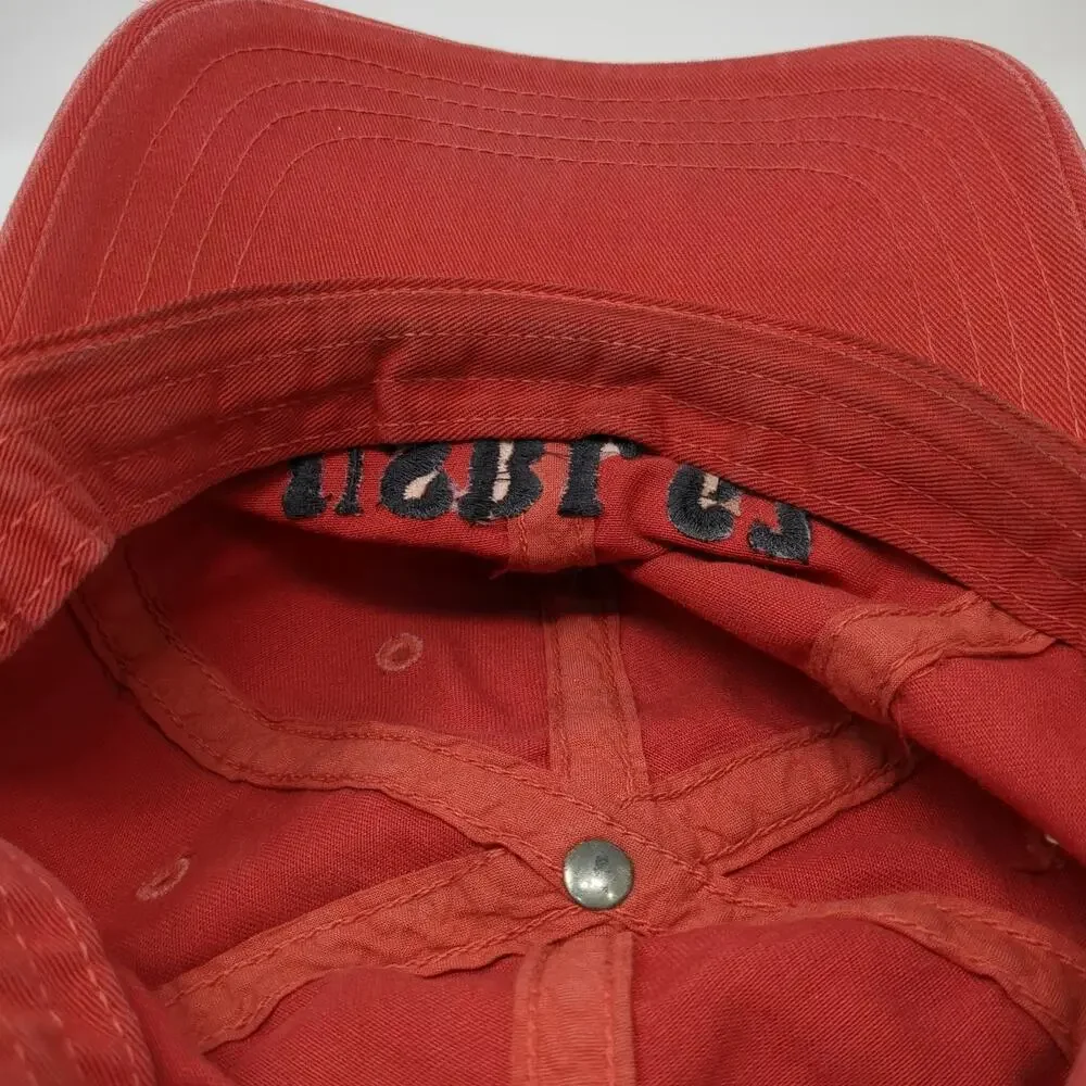 Polo Sport Ralph Lauren Baseball Cap Red One Size USRL 67 Cotton Adjustable Hat